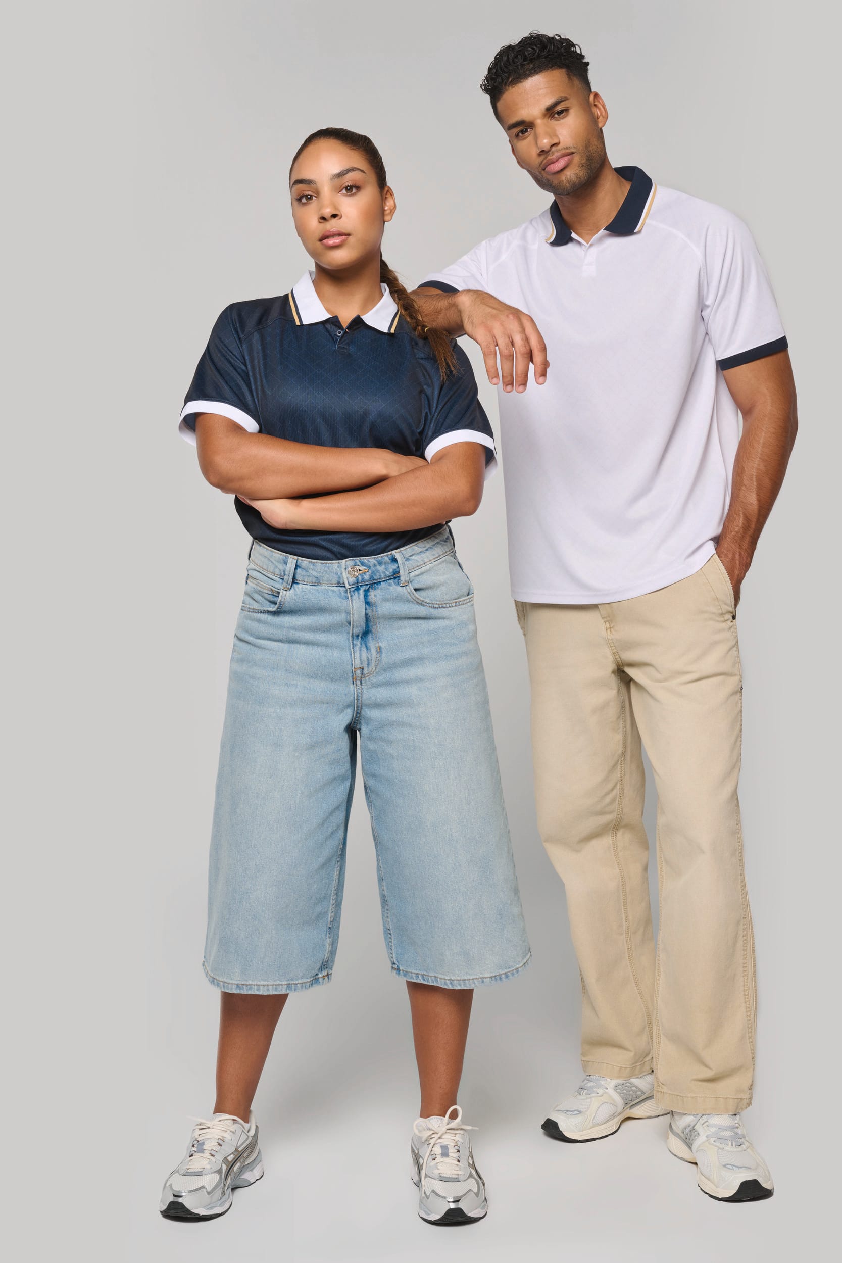 Maillot lifestyle col polo unisexe - Image 3