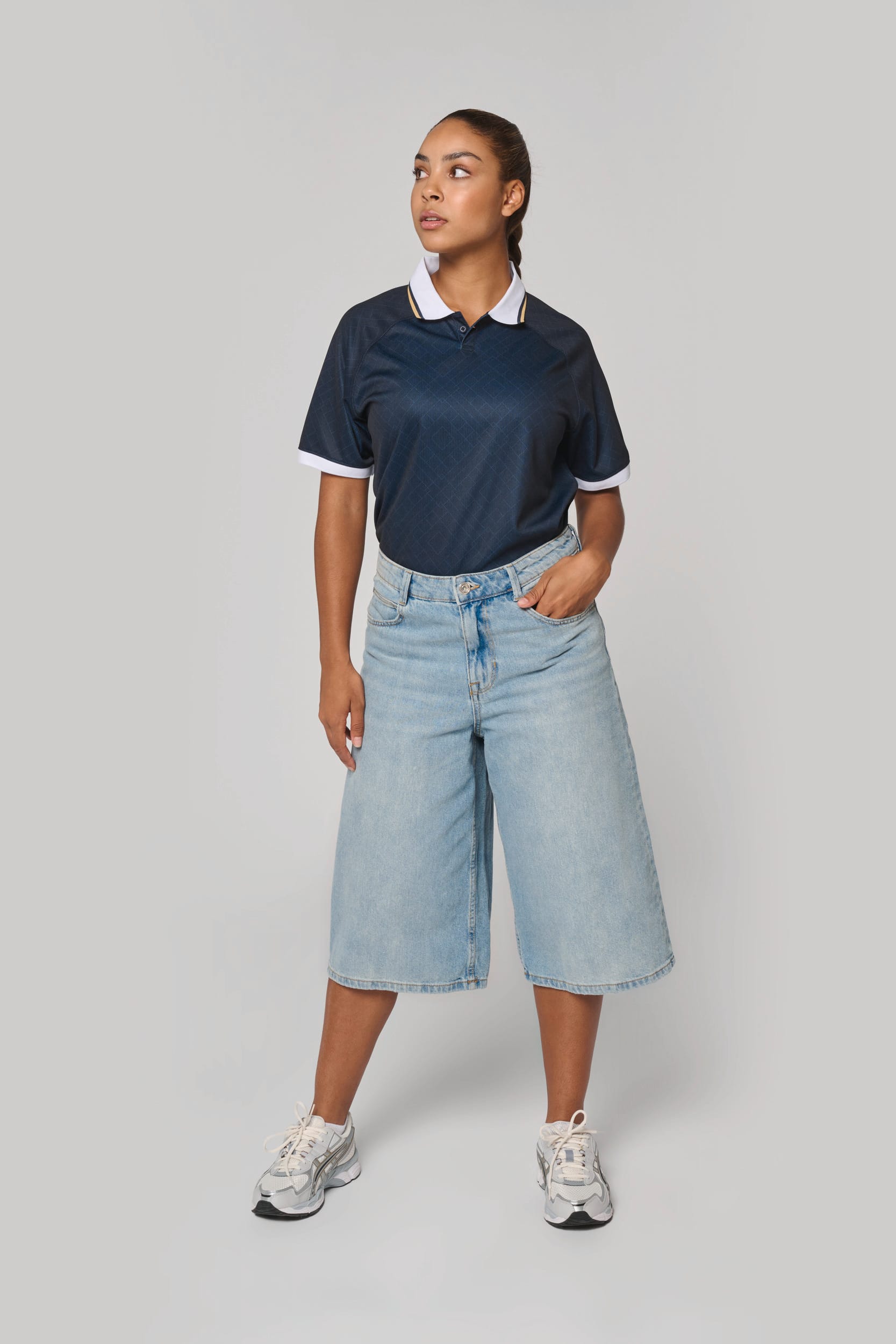 Maillot lifestyle col polo unisexe - Image 6