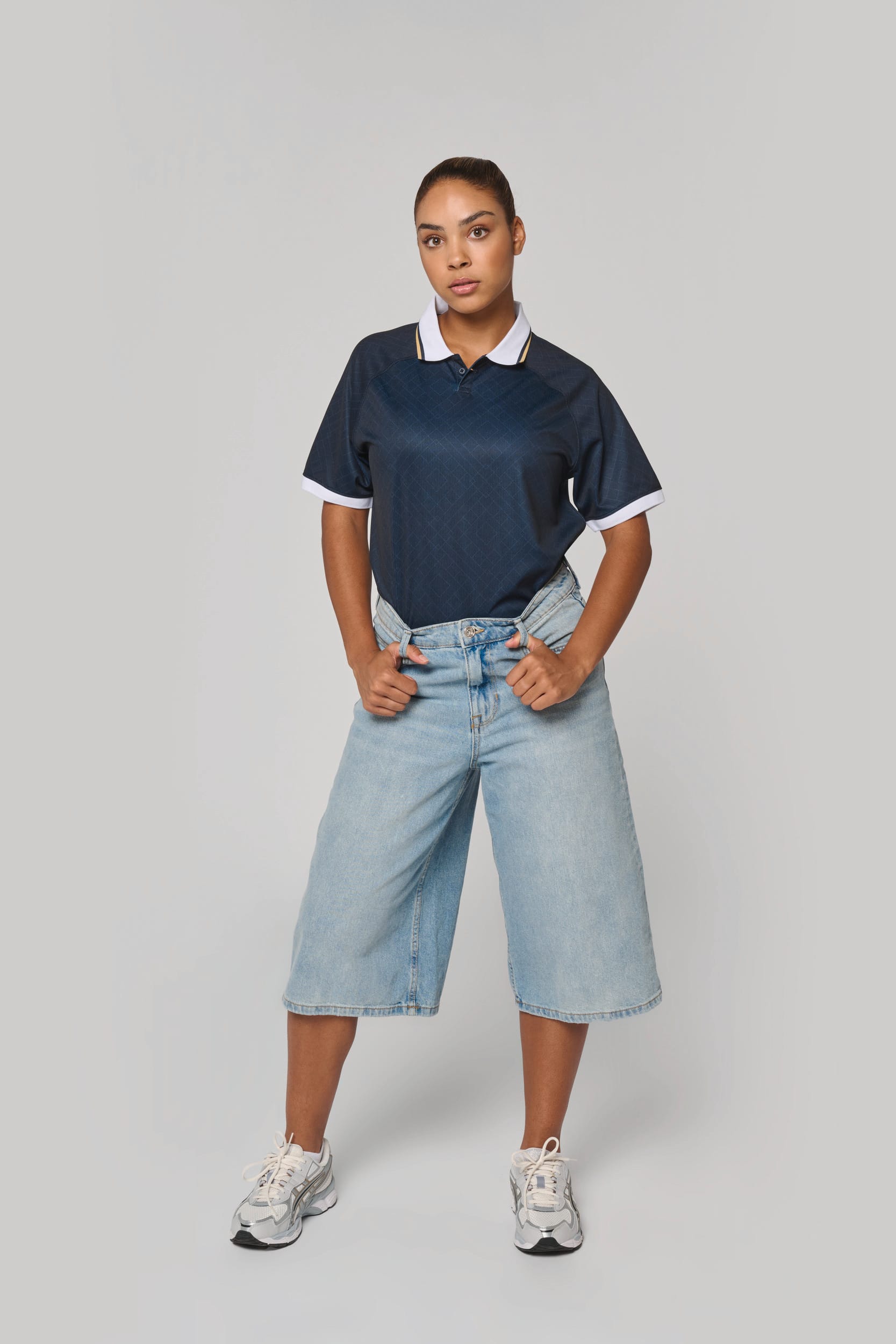 Maillot lifestyle col polo unisexe - Image 7