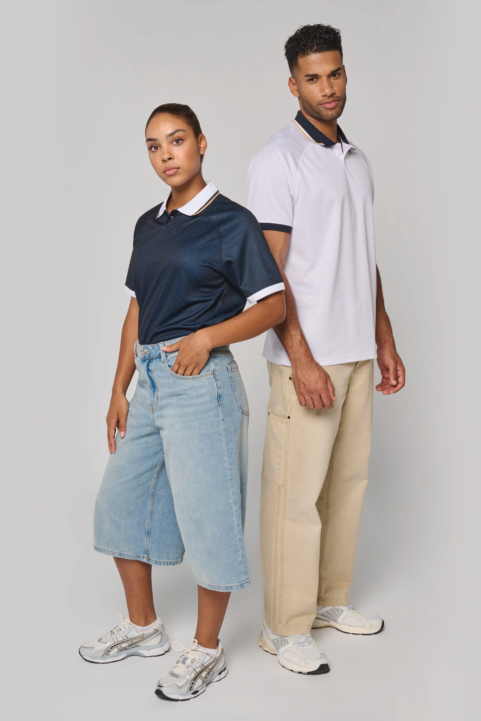 Maillot lifestyle col polo unisexe - Image 8