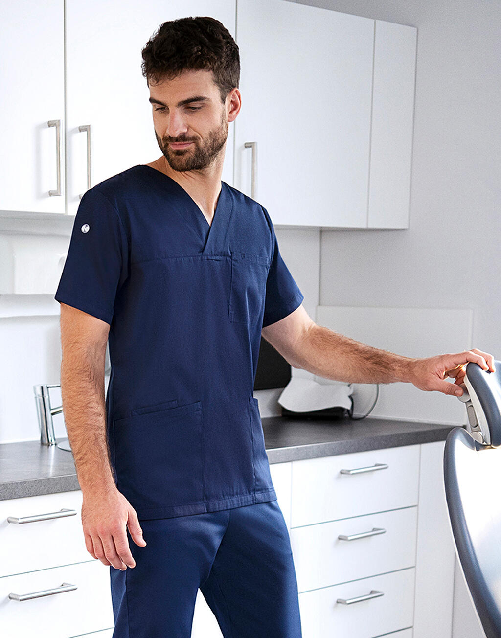 Men`s Slip-on Tunic Essential Short Sl.