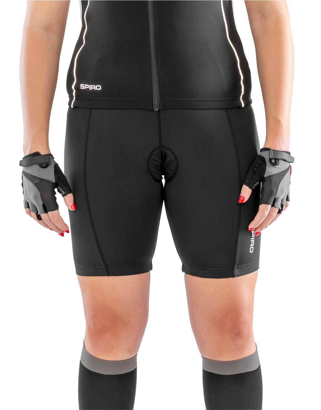 Ladies` Padded Bike Shorts - Image 4