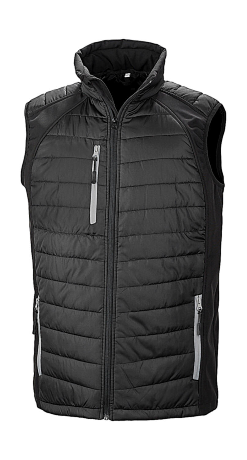 Compass Padded Softshell Gilet - Image 3