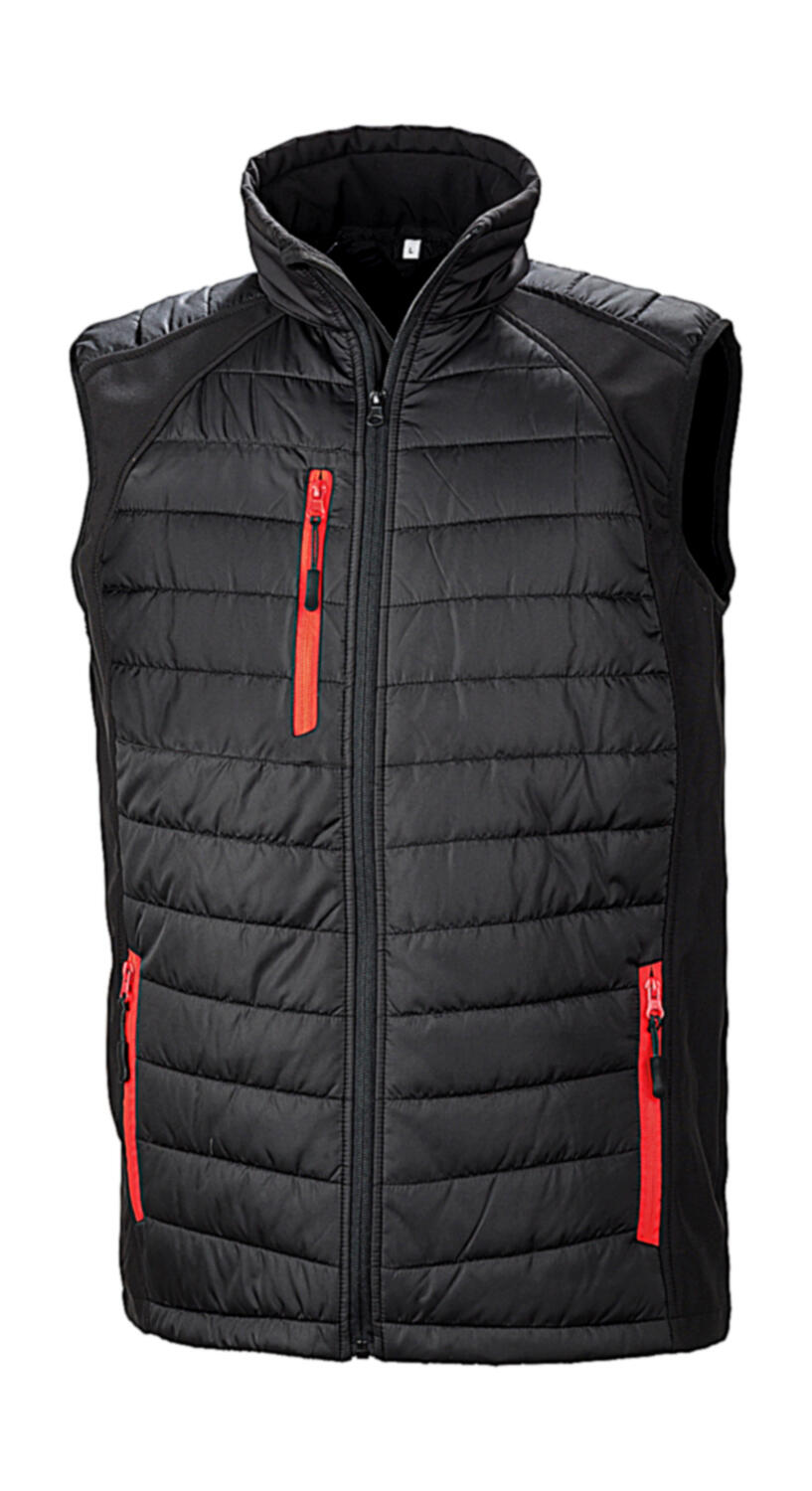 Compass Padded Softshell Gilet - Image 4