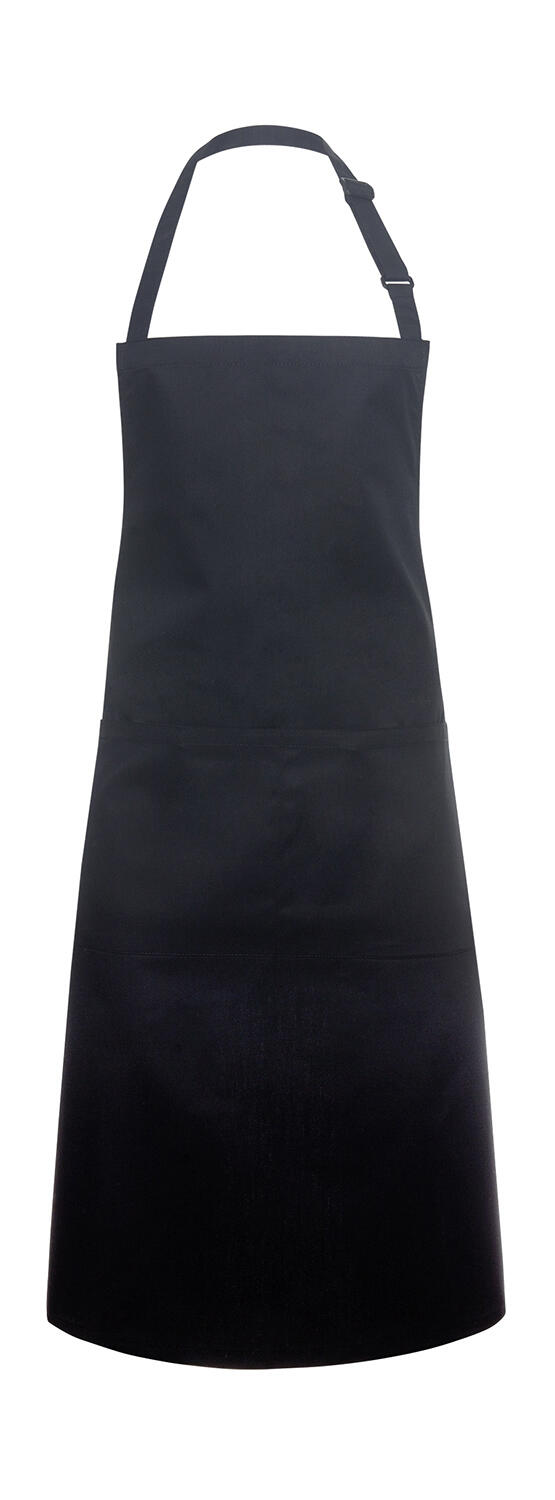 Oversize Bib Apron with Buckle and Pocket - Image 3