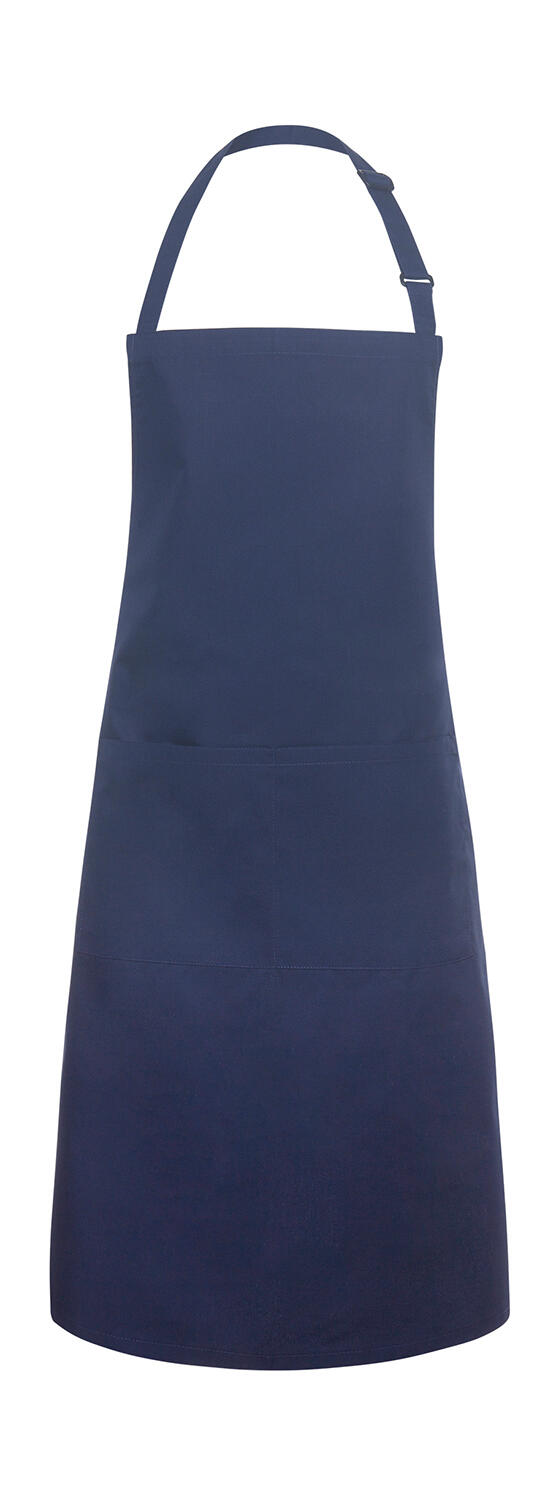 Oversize Bib Apron with Buckle and Pocket - Image 5