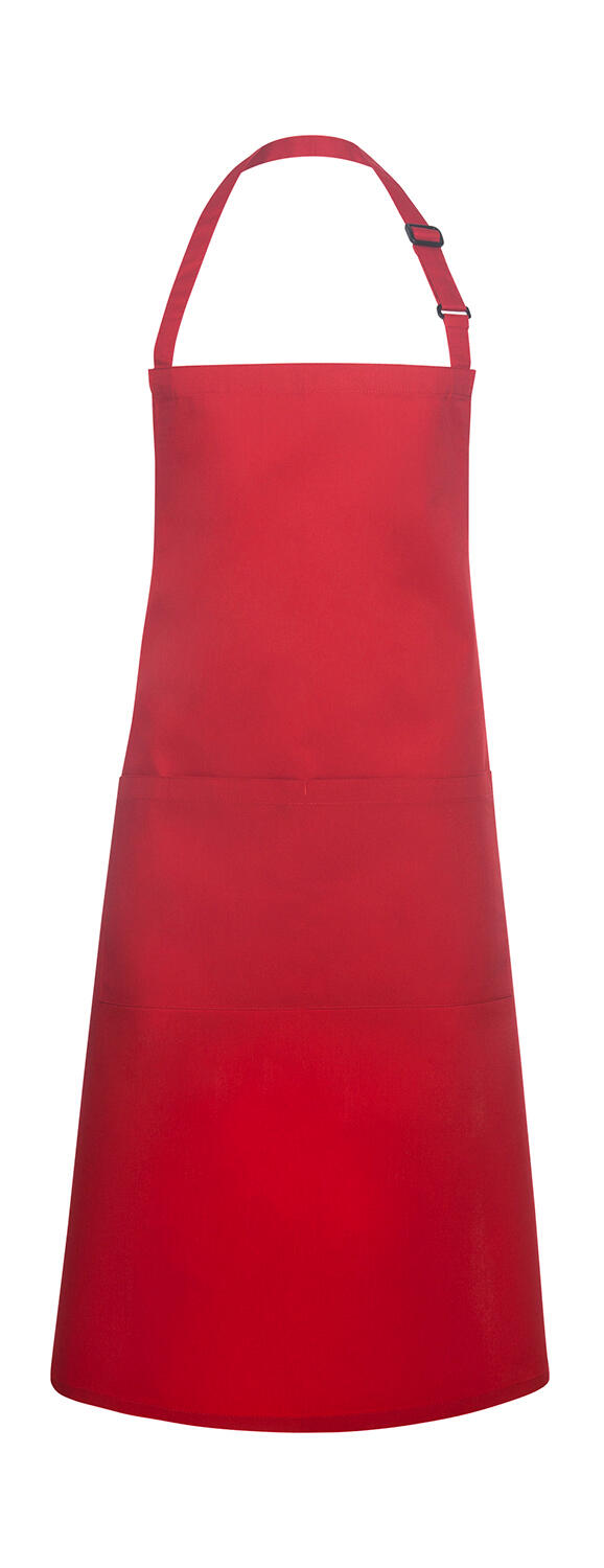Oversize Bib Apron with Buckle and Pocket - Image 6