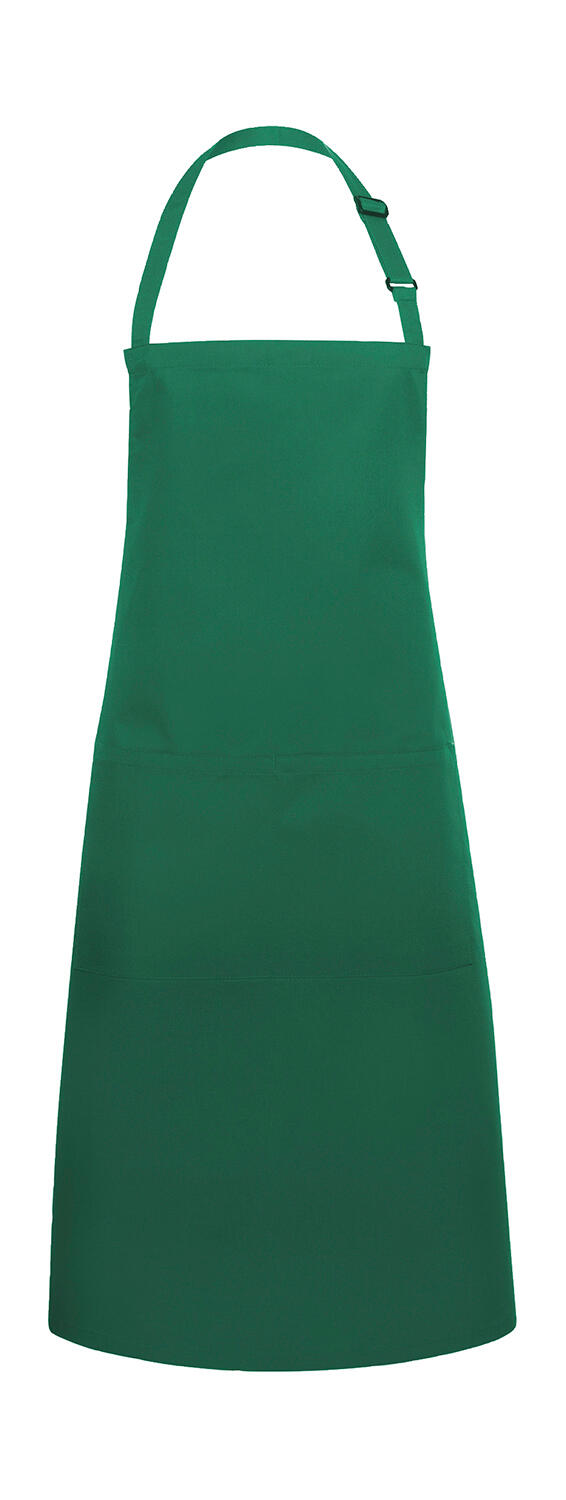 Oversize Bib Apron with Buckle and Pocket - Image 8