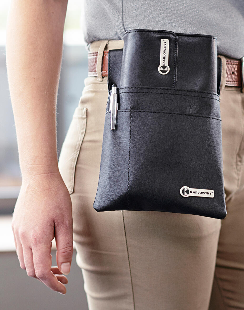 Waiter`s Wallet with Press Stud - Image 6