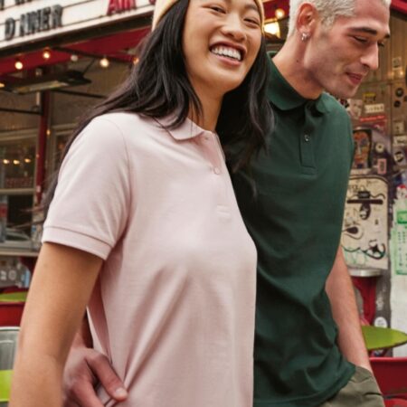 Polo Femme manche courte Col rond 180