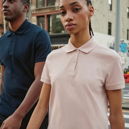 Polo Femme manche courte Col rond 210