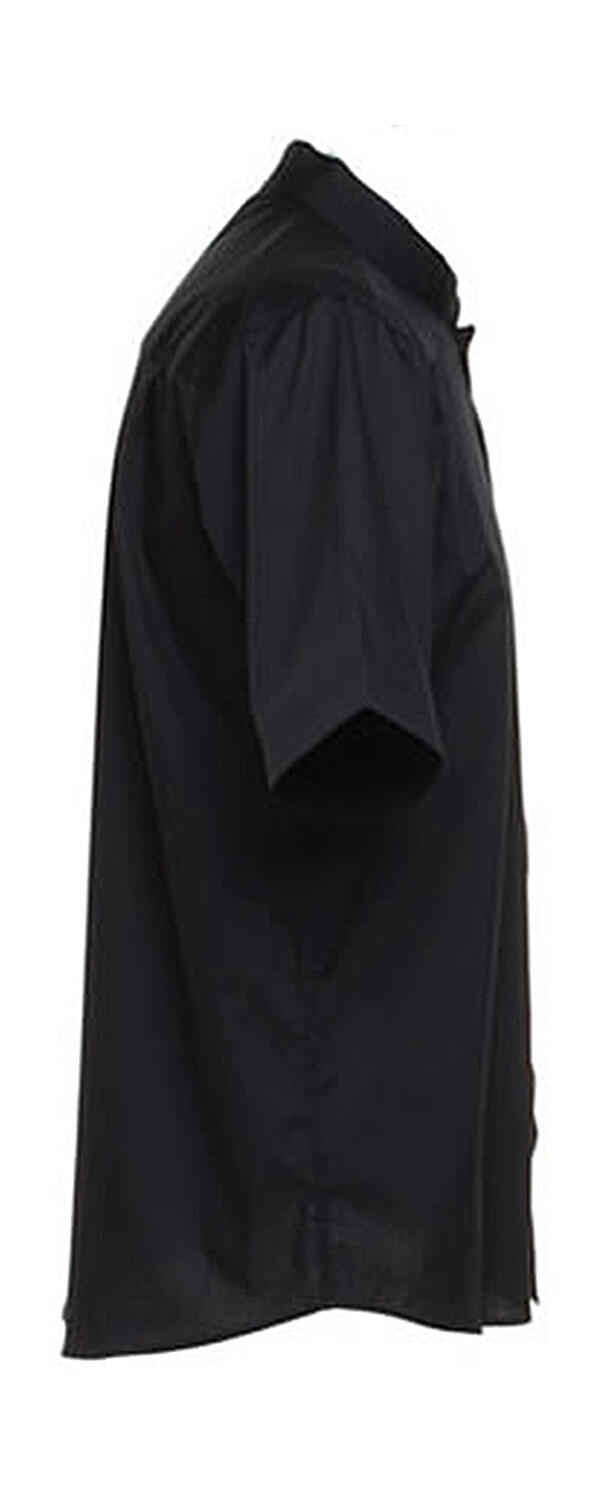 Tailored Fit Mandarin Collar Shirt SSL - Image 5