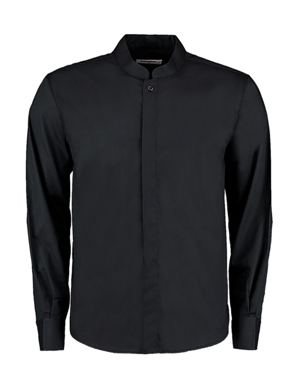 Tailored Fit Mandarin Collar Shirt - Image 2