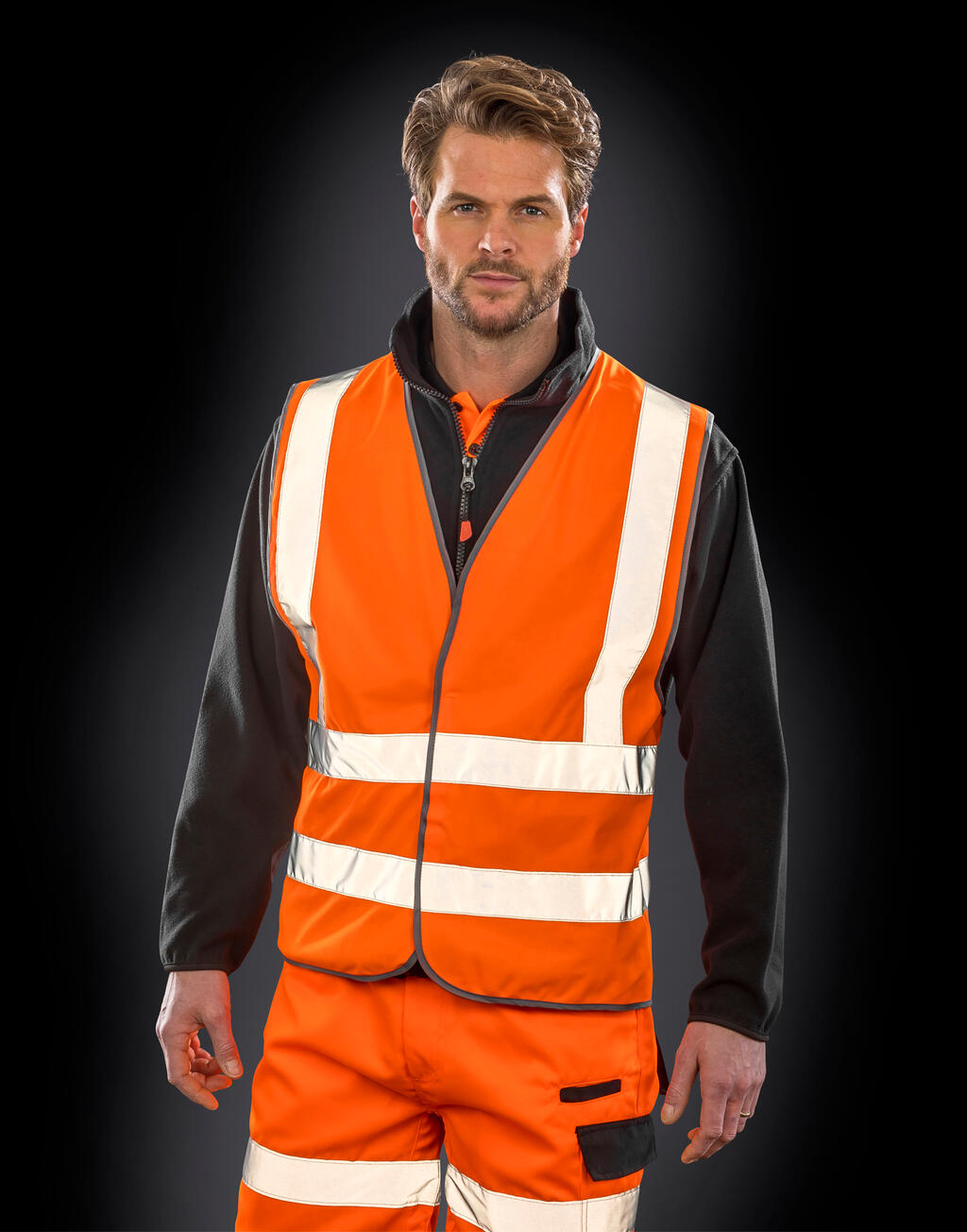 Result Safe-Guard Hi-Vis Motorway Vest
