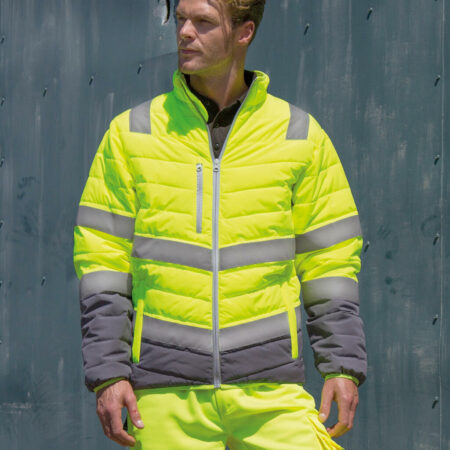 Result Safe-Guard Soft Padded Safety Jacket