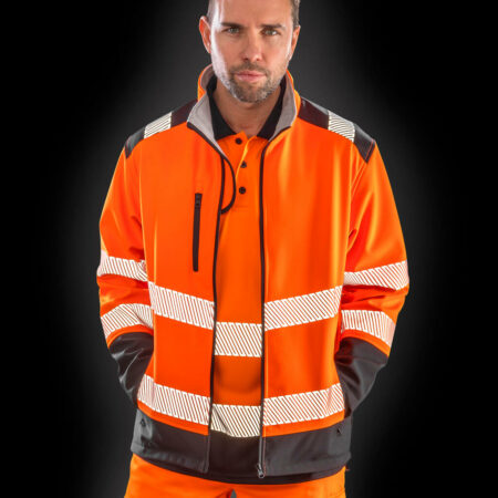 Result Safe-Guard Printable Ripstop Safety Softshell