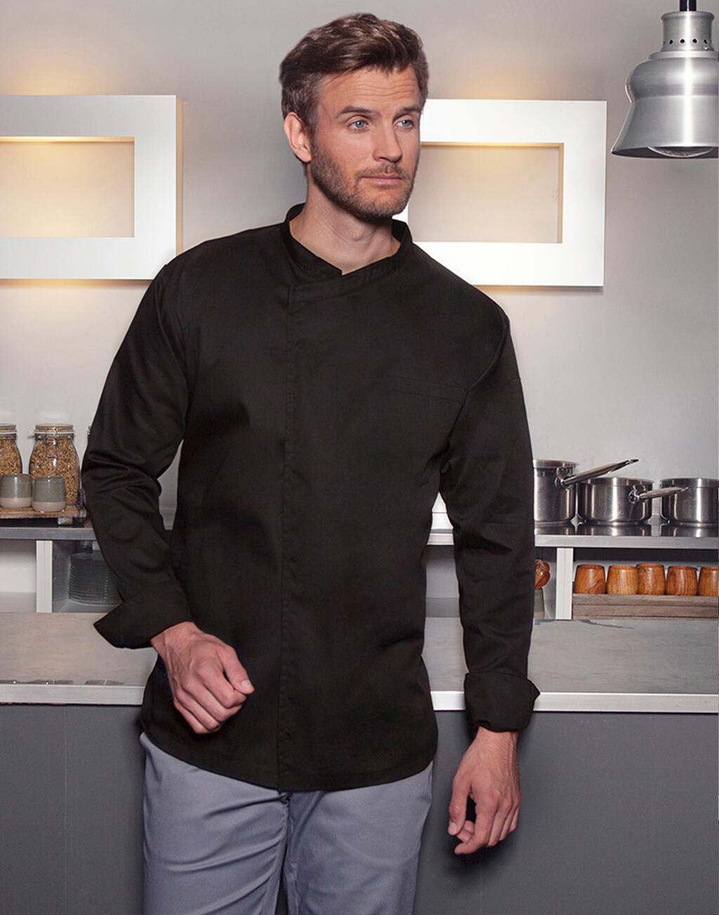 Chef`s Shirt Basic Long Sleeve